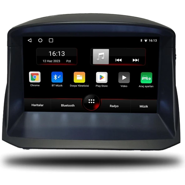 Navmina Ford Fiesta Android Carplay Multimedya 2010-2017 6gb Ram + 128GB Hafıza + 4 Çekirdek ürün görseli 1