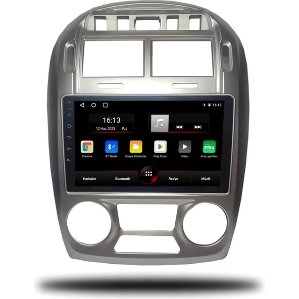 Navmina Kia Cerato Android Carplay Multimedya 2004-2009 Dijital Klima 4gb Ram + 32GB Hafıza + 4 Çekirdek ürün görseli 1