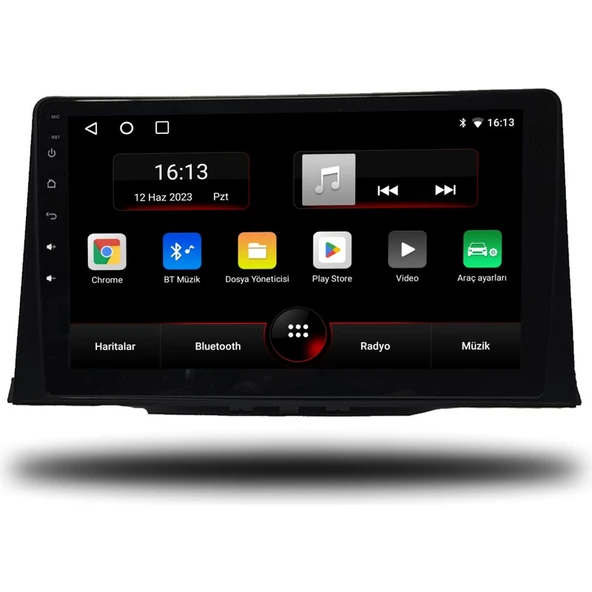 Navmina Citroen Berlingo Android Carplay Multimedya 4gb Ram + 32GB Hafıza + 4 Çekirdek ürün görseli 1