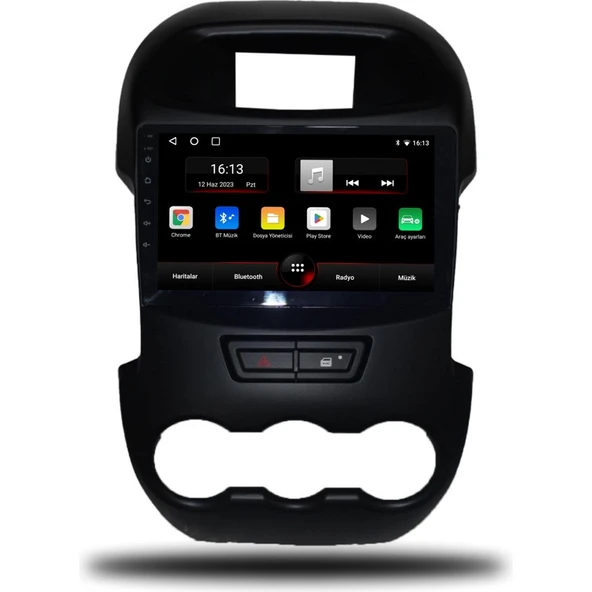 Navmina Ford Ranger Android Carplay Multimedya 2012-2015 4gb Ram + 32GB Hafıza + 4 Çekirdek ürün görseli 1