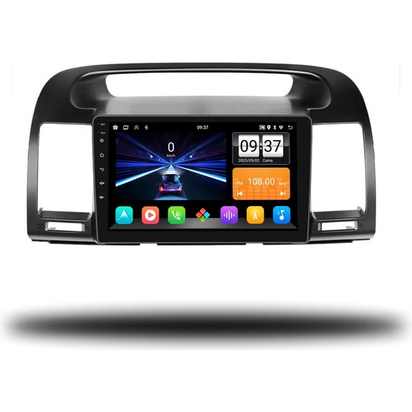 Medya Magic Toyota Camry 2003-2005 Uyumlu 2-32 GB Multimedya Carplay ürün görseli 1