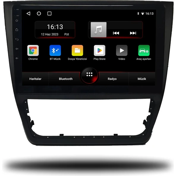 Navmina Skoda Yeti Android Carplay Multimedya 2012-2014 6gb Ram + 128GB Hafıza + 4 Çekirdek ürün görseli 1