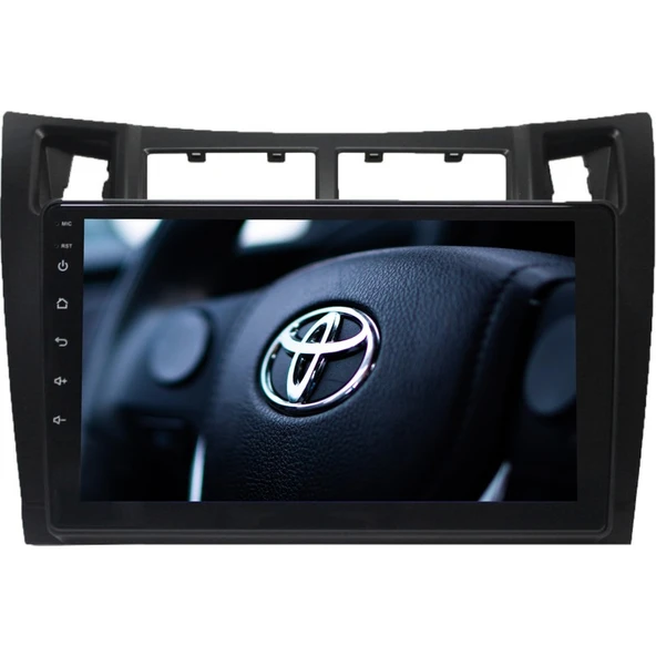 Navmina Toyota Yaris Android Carplay Multimedya 2007-2011 4gb Ram + 32GB Hafıza + 4 Çekirdek ürün görseli 1