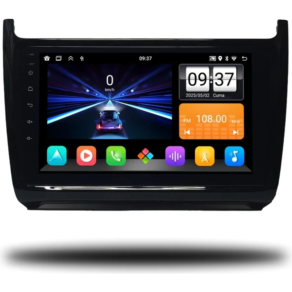 Medya Magic Vw Polo 2011-2018 Uyumlu 6-128 GB Multimedya Carplay ürün görseli 1