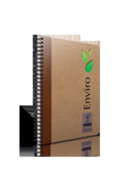 Gıpta Enviro Kraft A-4 Spiralli Sert Kapak Defter 100 Yaprak Çizgili ürün görseli 1