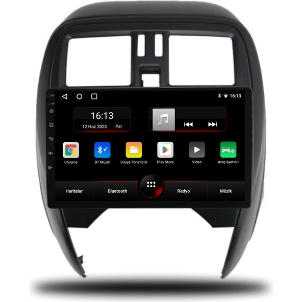 Navmina Nissan Micra Android Carplay Multimedya 2014-2018 4gb Ram + 64GB Hafıza + 4 Çekirdek ürün görseli 1