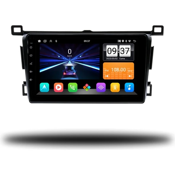 Medya Magic Toyota Rav4 2013-2018 Uyumlu 4-32 GB Multimedya Carplay ürün görseli 1