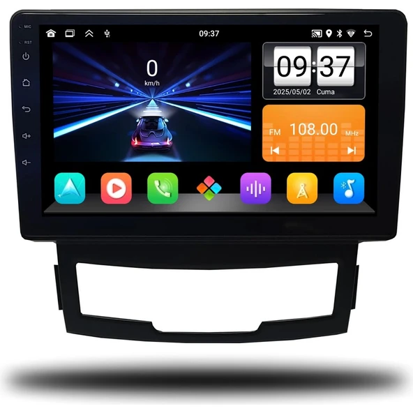 Medya Magic Ssangyong Korando 2011-2013 Uyumlu 8-128 GB Multimedya Navigasyon ürün görseli 1