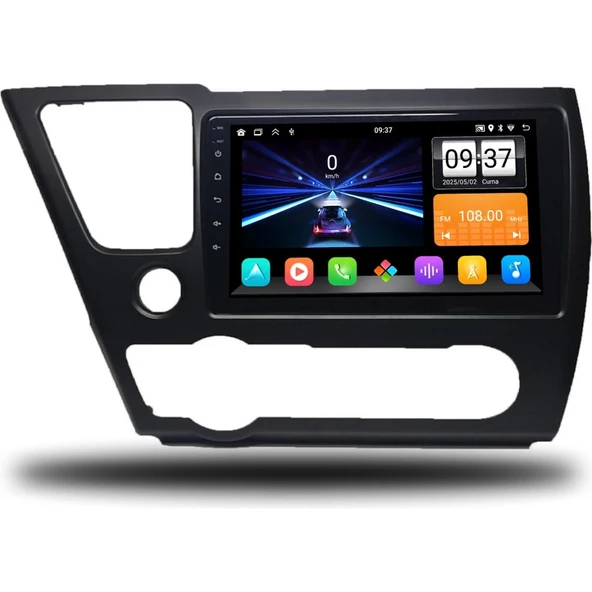 Medya Magic Honda Civic Amerikan 2014-2015 Arası 4-64 GB Multimedya Navigasyon ürün görseli 1