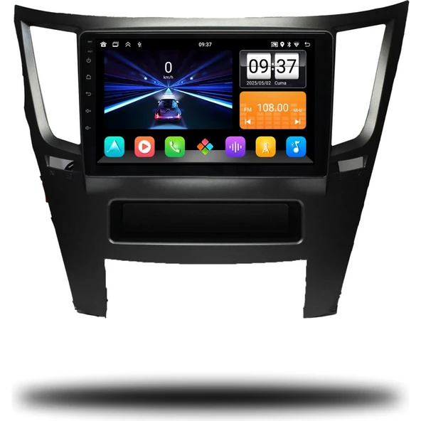 Medya Magic Subaru Legacy 2010-2012 Uyumlu 4-64 GB Multimedya Navigasyon Carplay ürün görseli 1