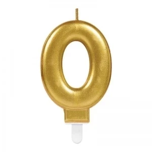 0 Rakam Mum Gold Renk ürün görseli 1