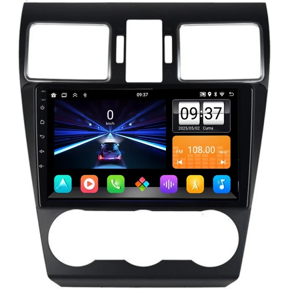 Medya Magic Subaru Forester 2016-2019 Tek Dörtlü Yer Model Uyumlu 6-64 GB Multimedya Navigasyon Carplay ürün görseli 1