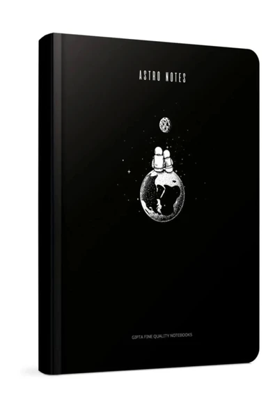 Gıpta Astro Notes Tasarımlı Defter 120 yaprak Çizgisiz A7 ürün görseli 1