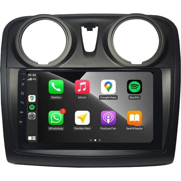 Navmina Dacia Lodgy Android Carplay Multimedya 2013-2021 6gb Ram + 128GB Hafıza + 4 Çekirdek ürün görseli 1