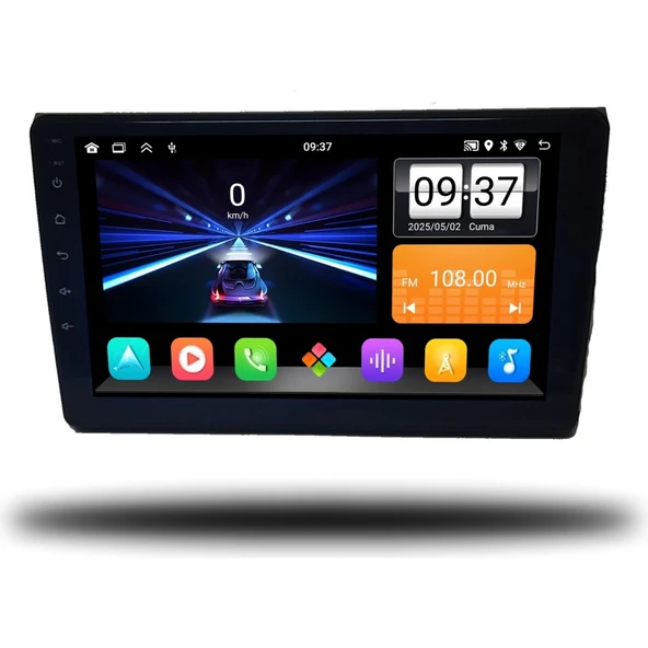 Medya Magic Audi A4 2002-2008 Uyumlu 2-32 GB Multimedya Carplay ürün görseli 1