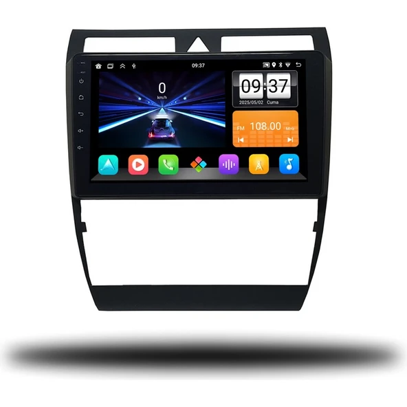 Medya Magic Audi A6 1999-2004 Uyumlu 4-64 GB Multimedya Carplay ürün görseli 1