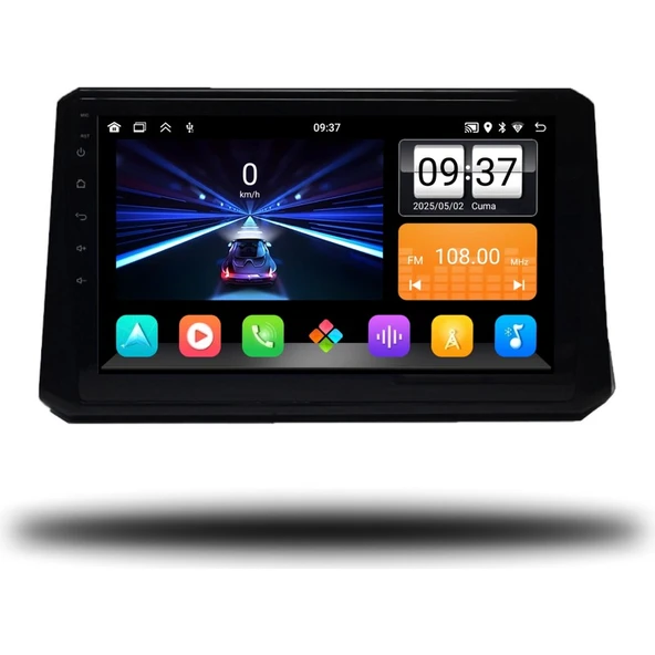 Medya Magic Toyota Corolla 2020-2024 Uyumlu 6-64 GB Multimedya Carplay ürün görseli 1
