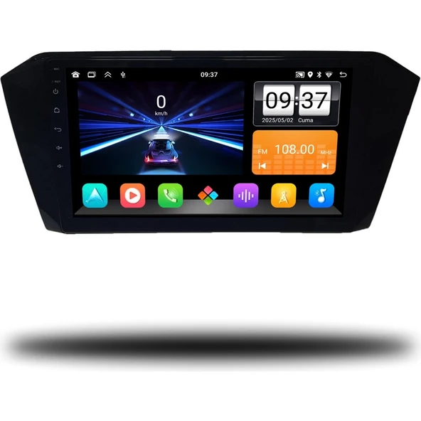 Medya Magic Vw Passat B8 2015-2022 Uyumlu 8-128 GB Multimedya Carplay ürün görseli 1