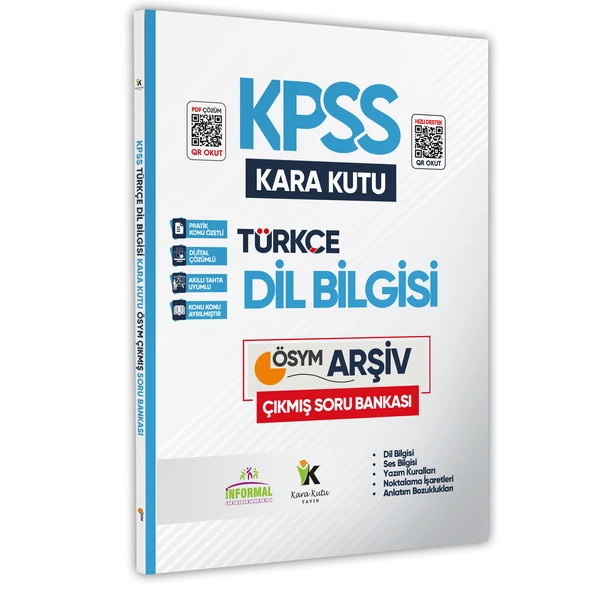 KPSS Dil Bilgisi Kara Kutu Dijital Çözümlü ÖSYM Çıkmış Soru Bankası Çözümlü ürün görseli 1