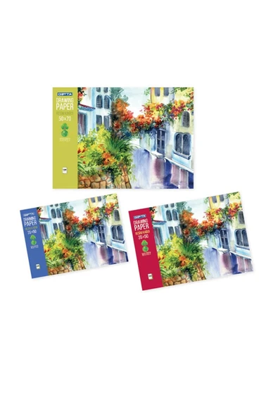 Gıpta Resim Kağıdı Blok 25X35Cm 100 Yaprak 4477 ürün görseli 1