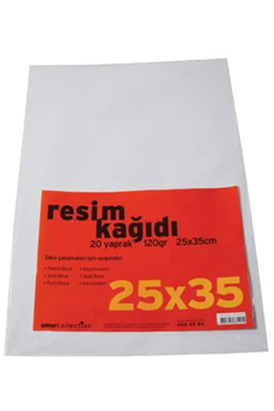 Umut Resim Kağıdı 25X35 100 Lü ürün görseli 1
