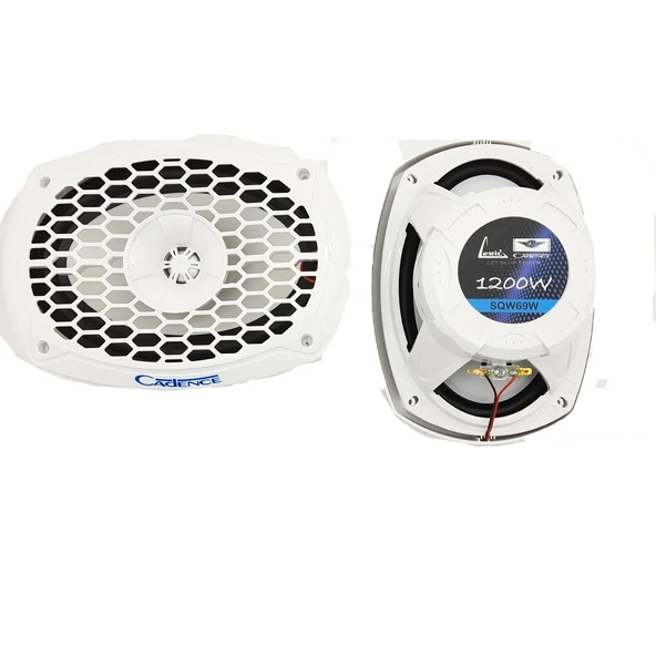 Cadence Marine Hoparlör + Tweeter Marine Horn 6x9 '' Oval ürün görseli 1