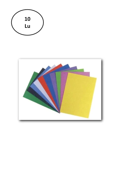 Keskin Color 50x70 Sedefli Fon Kartonu 10 Lu Karışık Renk ürün görseli 1