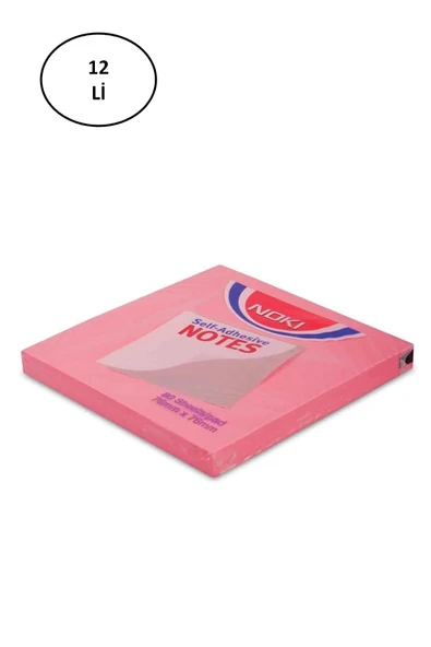 Noki Memo 75x75 Yapışkanlı Not Kağıdı Açık Pembe 12166 ürün görseli 1