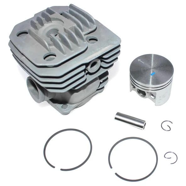 OleoMac 961/962/965 Motorlu Testere Silindir Piston Takımı 48mm Kesim Motoru gömlek piston ürün görseli 1