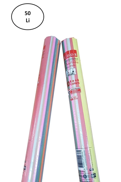Südor 48x68 10'lu 100 gr Rulo Fon Kartonu ürün görseli 1
