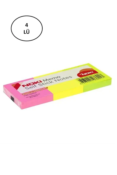 Noki Memo 12005N Yapışkanlı Not Kağıdı 40 x 50 mm ürün görseli 1