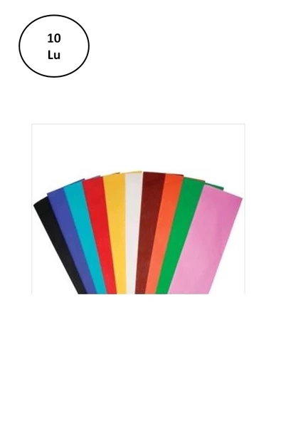 Puti-5466 Krapon Kağıdı 50X200 Cm Karışık Renk 10 Lu ürün görseli 1