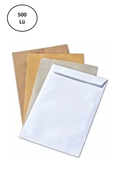 Asil Doğan As-0801 Torba Zarf İmt.Kraft 130x170 90 gr 500'lü ürün görseli 1