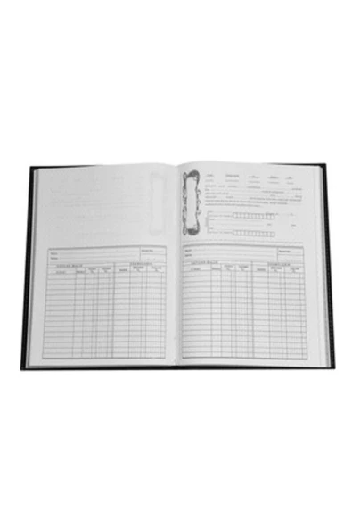 Gülpaş Senet Defteri Termo Ciltli 200 Yaprak - Resim 2