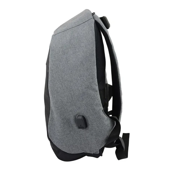 Packz Safe Okul Çantası Gri - TRX-23E-GR - Resim 2