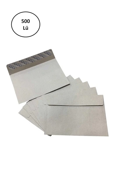 Doğan AS-4004 11.4x16.2 cm Kraf Si̇li̇konlu 90 gr 500'lü Zarf ürün görseli 1