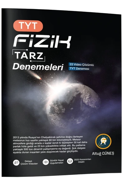 Altuğ Güneş TYT Fizik Tarz Denemeleri ürün görseli 1