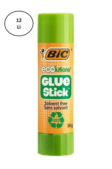 Bic 9192541 Ecolutıon Glue Stıck Yapıştırıcı 36 Gr 12'li ürün görseli 1
