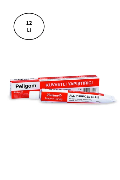 Pensan Pelikan Peligom No:11 90GR Tüp Yapıştırıcı 12'li ürün görseli 1