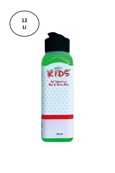 Artdeco Yeşil Jel ve Slime Yapıştırıcı 140 ml 12'li ürün görseli 1