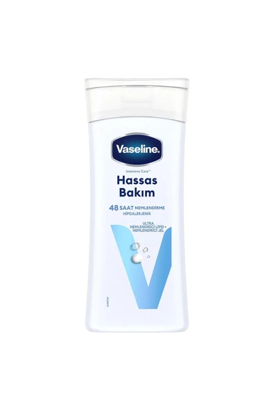 Vaseline Intensive Hasas Bakım Ultra Nemlendirici Lipid Nemlendirici Jel 200 ml ürün görseli 1