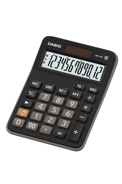 Casio 12 Hane Hesap Makinesi MX-12B HAS.MX-12 B ürün görseli 1
