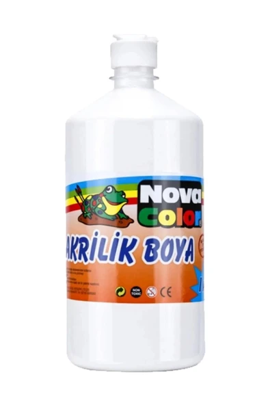 Nova Color Akrilik Boya 1 Kg Beyaz Nc-225 1 ürün görseli 1