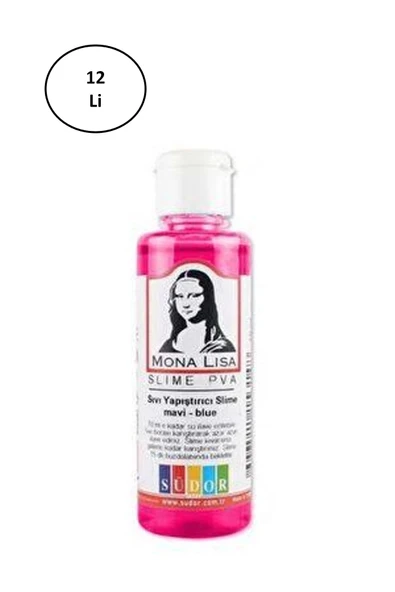 Südor Sıvı Slime 70 Ml Fosforlu Pembe 12'li ürün görseli 1