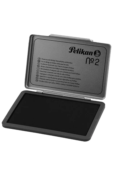 Pelikan Metal Istampa No:2 7x11 cm Siyah ürün görseli 1