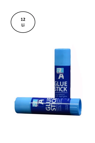 Double A Super Sticky Glue Stick Yapıştırıcı 21 Gram 12'li ürün görseli 1