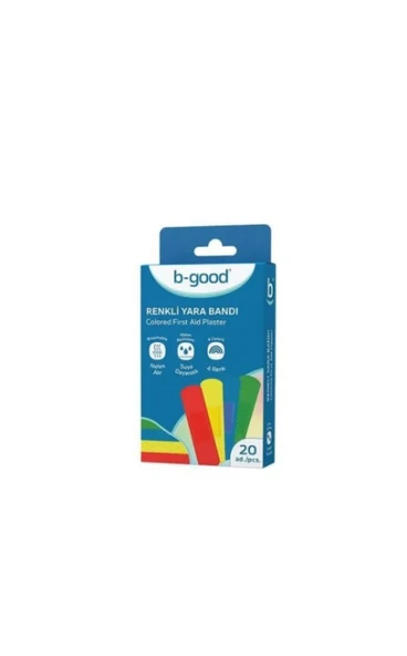 B-GOOD Renkli Yarabandı 20 Adet ürün görseli 1