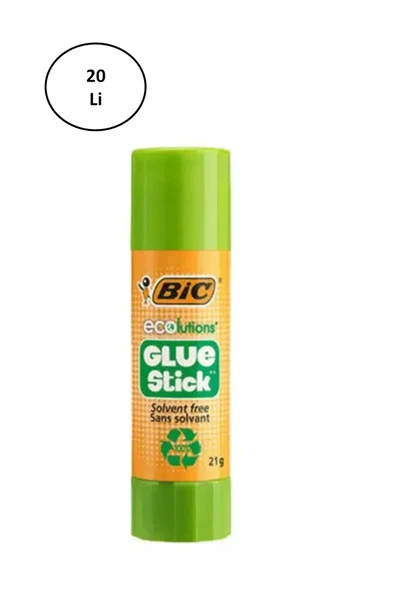 Bic 8923452 Eco Glue Stick Yapıştırıcı 21 gr 20'li ürün görseli 1