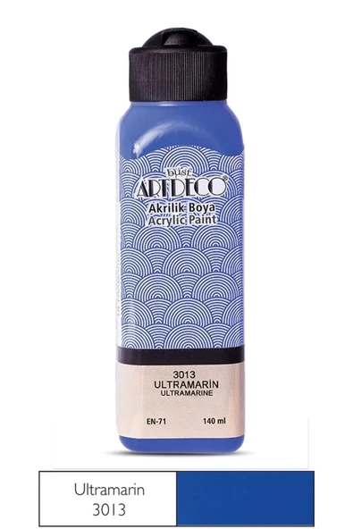 Artdeco Akrilik Boya 140 ml Ultramarin ürün görseli 1