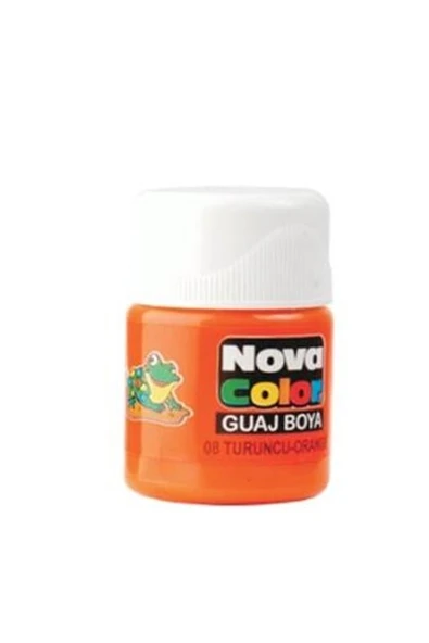 Nova Guaj Boya Turuncu Şişe Nc-110 12'li ürün görseli 1